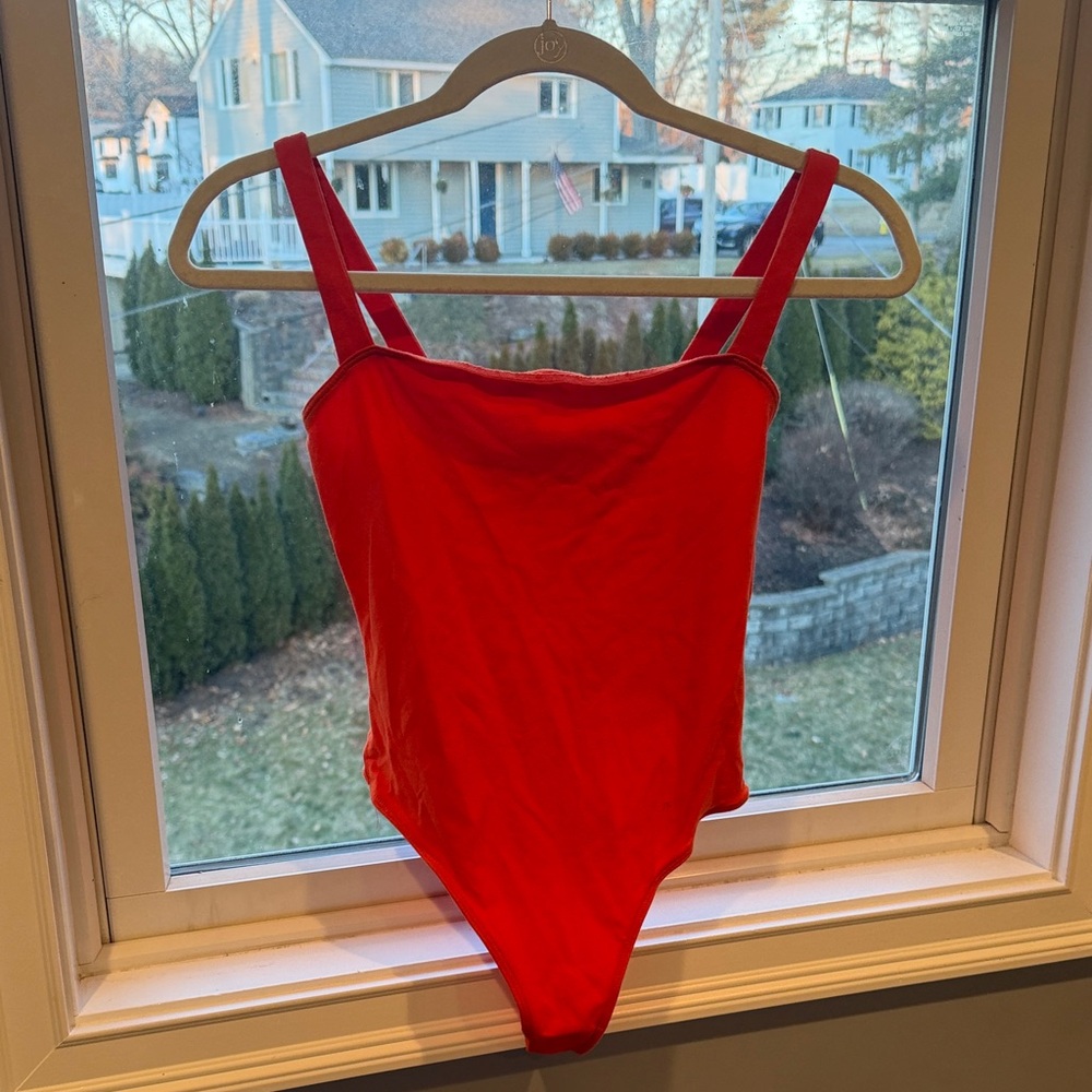 Red Body Suit